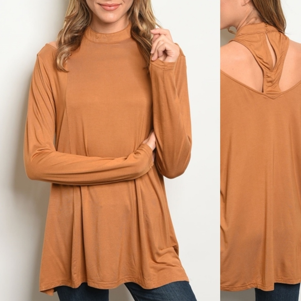 Camel Spice Tunic Top